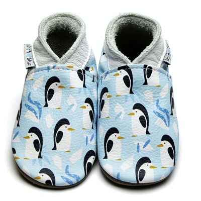 Zapatos de cuero para niños/bebés - Pengiun Waddle