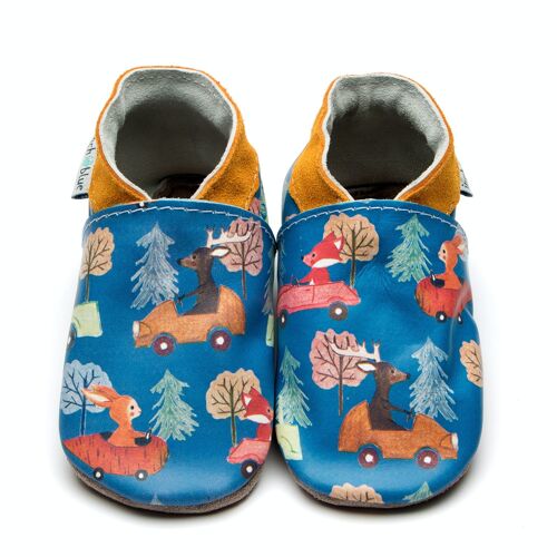 Leather Children's/Baby shoes - Road Trip