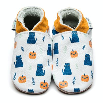 Scarpe per bambini/neonati in pelle - Cute Halloween