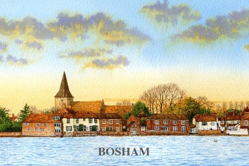 sussex Fridge Magnet, Bosham