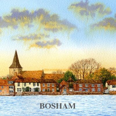 Sussex Kühlschrankmagnet, Bosham