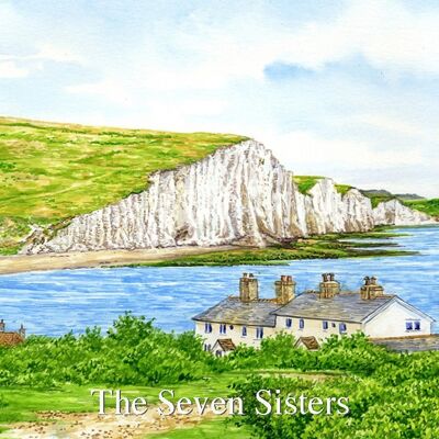 Sussex Kühlschrankmagnet, Sieben Schwestern
