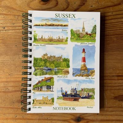 Sussex-Notizbuch