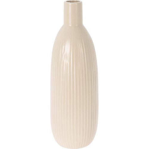 Vase en céramique texturé - 25 cm