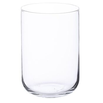 Vase cylindrique verre recyclé "Lambada" 1