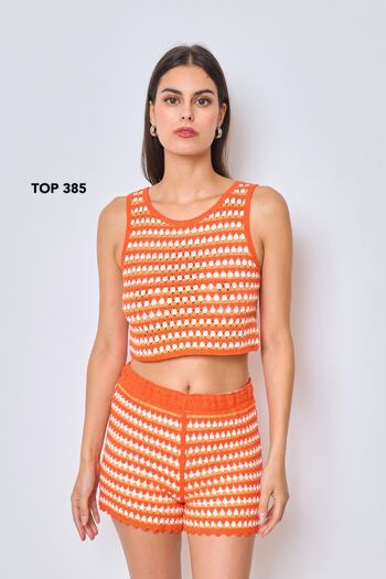 Top en crochet - 385 13