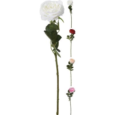 Rosas viejas artificiales - 63 cm