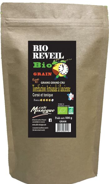 Arabica BIO REVEIL Corsé 1 KG GRAIN