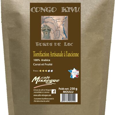 Arabica Congo Kivu 250 g Moulu
