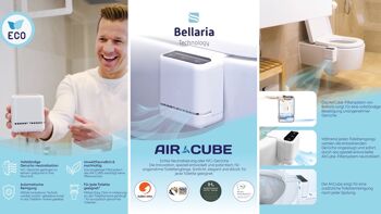 AIRCUBE 2-IN-1 nettoyant air et WC / AIRCUBE 2-IN-1 AIR & WC CLEANER 3