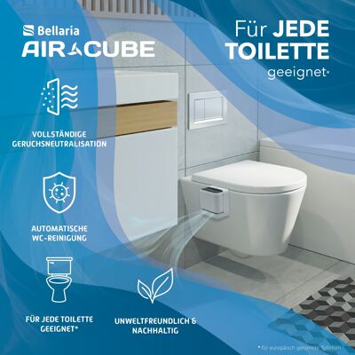 AIRCUBE 2in1 air and toilet cleaner / AIRCUBE 2-IN-1 AIR & WC CLEANER