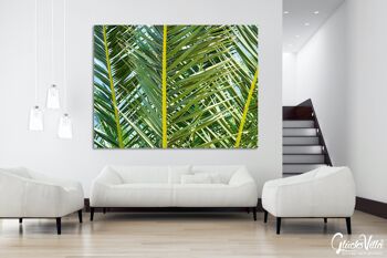 Papier peint : palmier 2 - plusieurs tailles - format paysage 4:3 - plusieurs tailles et matériaux - motif d'art photographique exclusif sous forme de toile ou d'image en verre acrylique pour la décoration murale 5