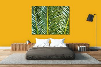 Papier peint : palmier 2 - plusieurs tailles - format paysage 4:3 - plusieurs tailles et matériaux - motif d'art photographique exclusif sous forme de toile ou d'image en verre acrylique pour la décoration murale 11