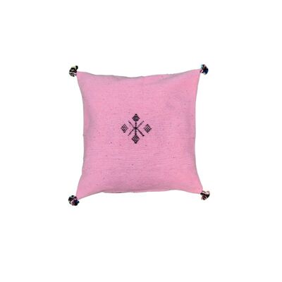 Cuscino marocchino rosa confetto