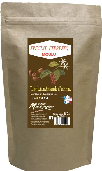 Premium spécial Espresso 250 g Moulu