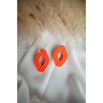 APEROL - boucles d'oreilles clous d'été colorées 6