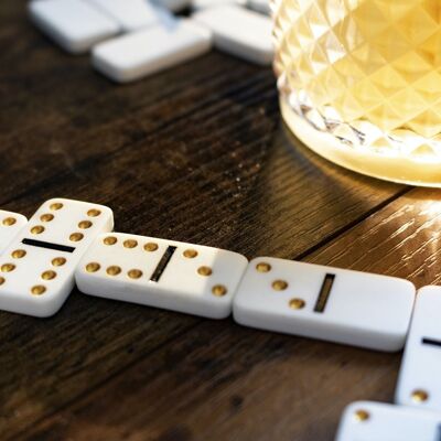 GIOCA IL gioco del domino da viaggio