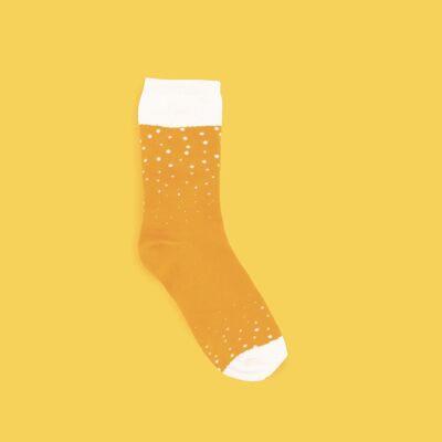 Chaussettes bière blonde