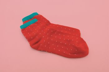 Chaussettes fruits | fraise 2