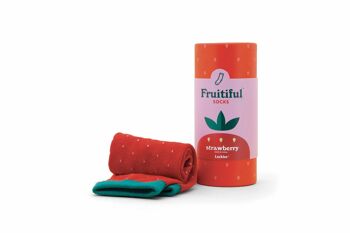 Chaussettes fruits | fraise 9