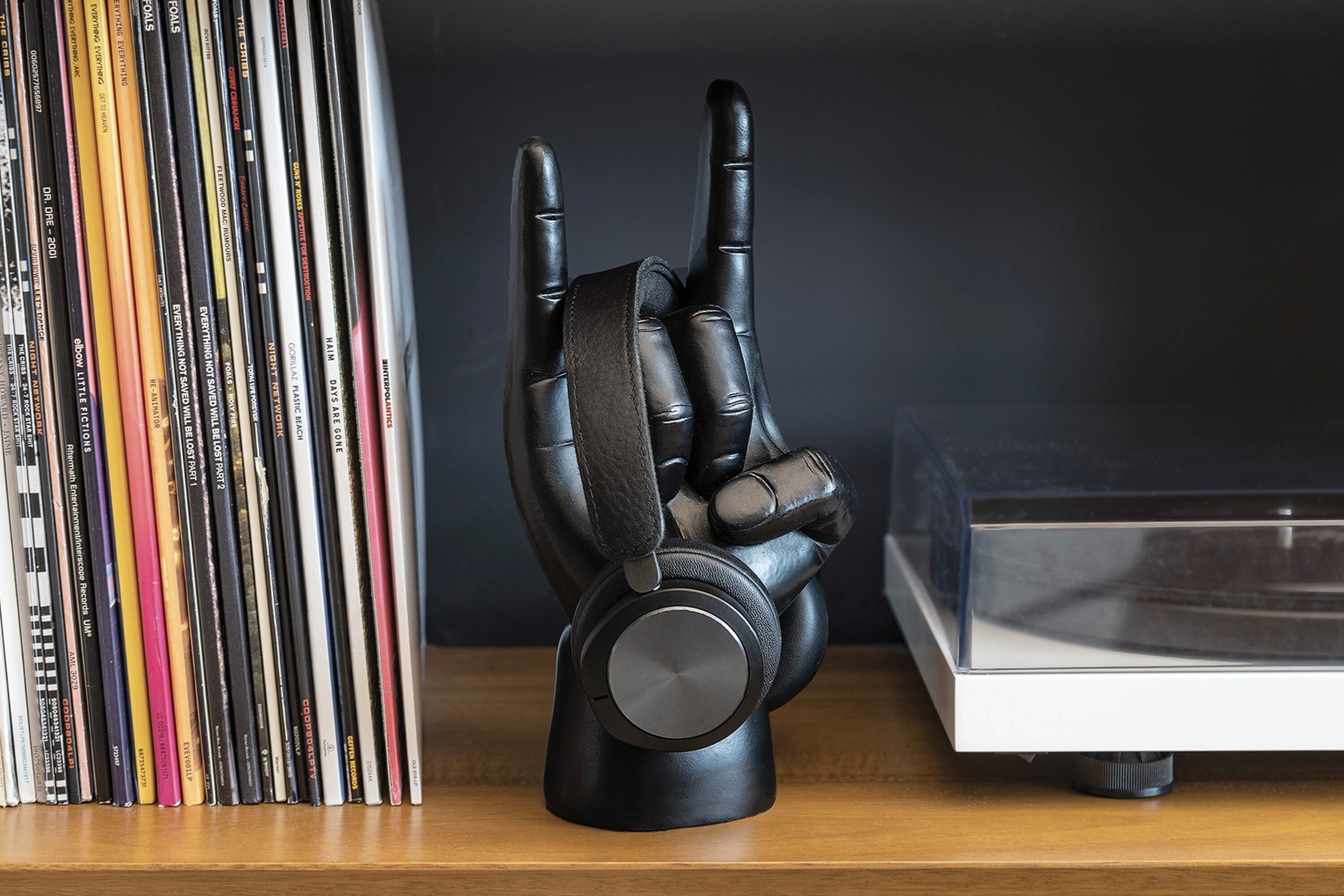 Rock su supporto per cuffie Black Edition