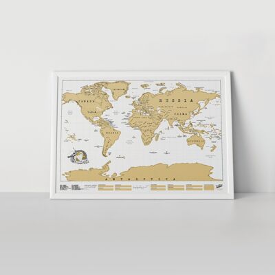 Gratta e vinci Scratch Map | Classico