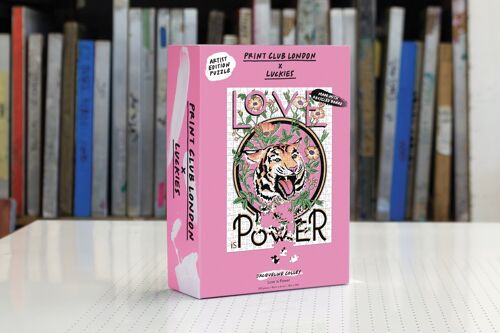 PRINT CLUB London Puzzle LOVE IS POWER
