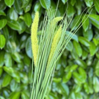 Grüner künstlicher Sorghum-Graspfahl, 70 cm