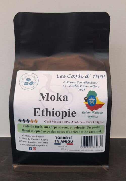 Le Moka Ethiopie 250gr Moulu