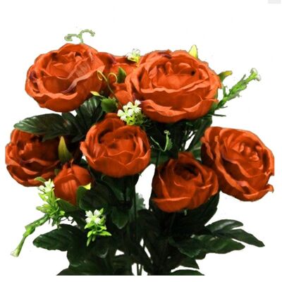 Ranunculus artificiale Stake Colette Orange