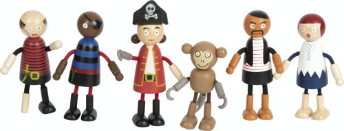 Biegepuppen Piraten Figuren