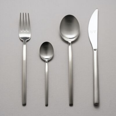 BAMBINI - Cutlery set, 16 parts, Brushed steel