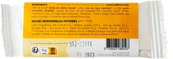 Pack de 20 Barres Énergétiques BIO - Curry & Noix de Cajou 4