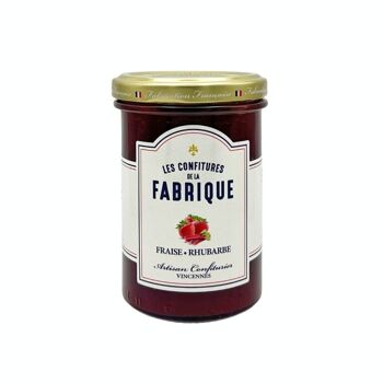 Confiture Fraise Rhubarbe