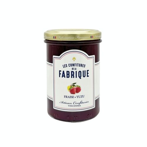 Confiture Fraise Yuzu