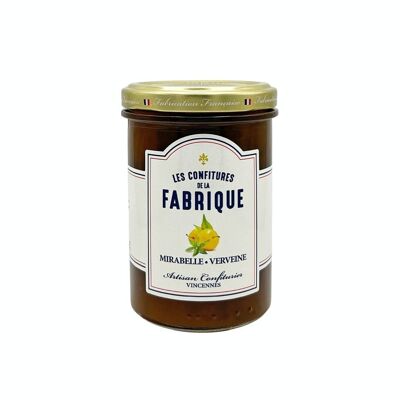 Confiture Mirabelle Verveine