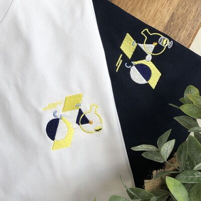 Embroidered T-shirt - Yellow Jersey