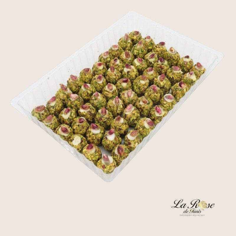 Pasticceria orientale Occhio di manzo al pistacchio