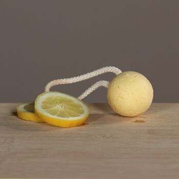 shampoing solide • citron myrte mandarine (75g) 3