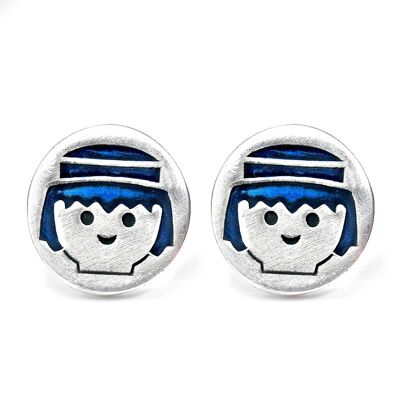 Boucles d'oreilles Dallas Playmobil