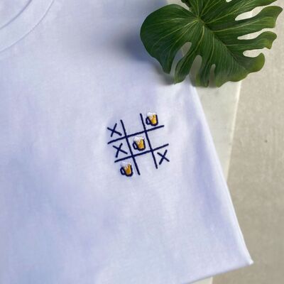 Embroidered T-shirt - Morpion Beer