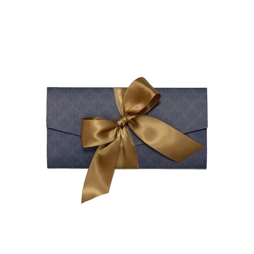 Gift envelope, Navy Art Deco