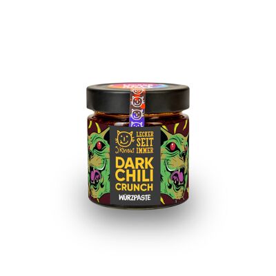 Organic dark chili crunch vegan