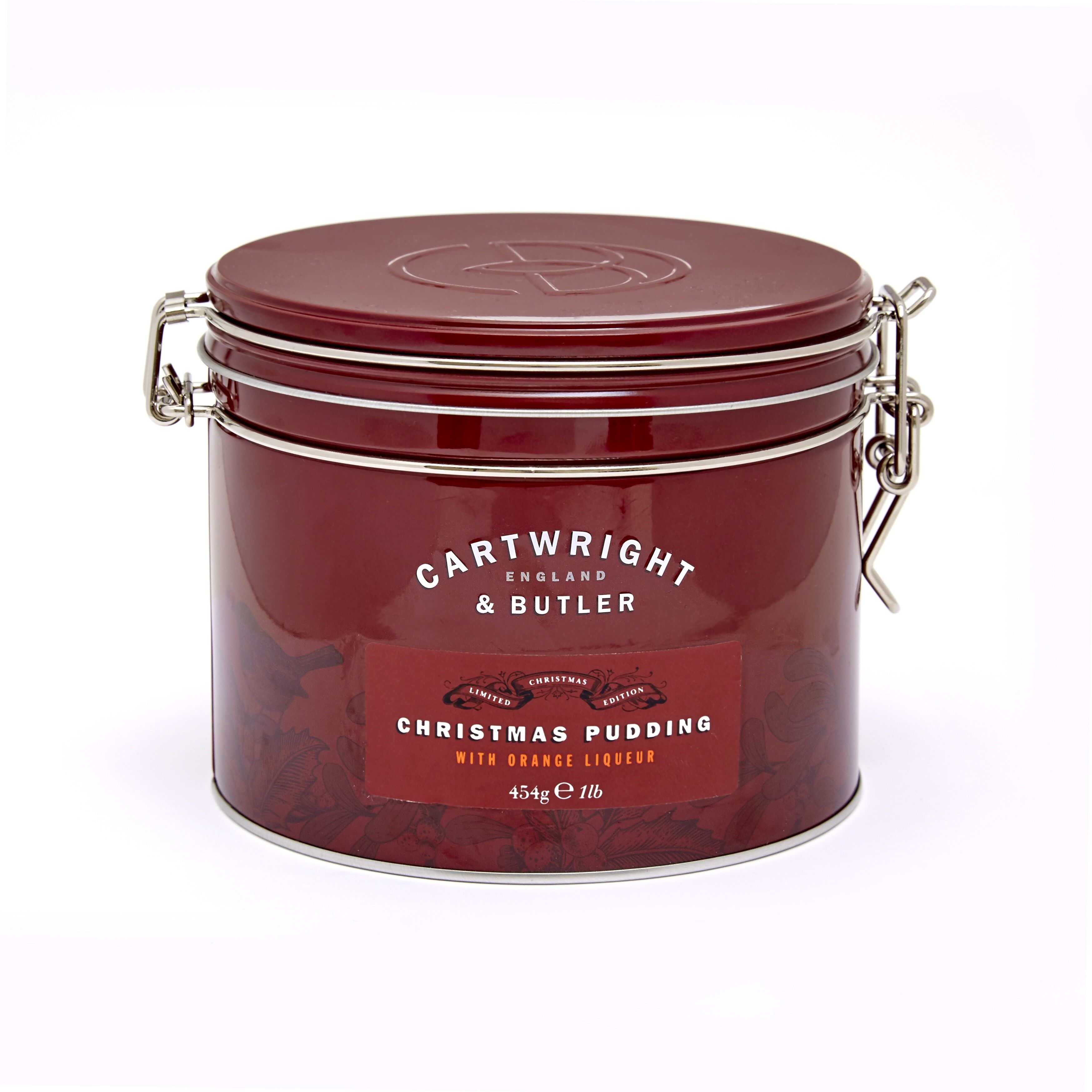 C&B Christmas pudding with orange liqueur