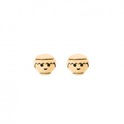 Pendientes de oro Lota Playmobil