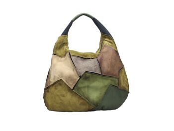 SAC EN CUIR M. RAVEN AW23 MULTICOLORE 3