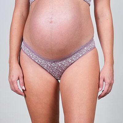 Cotton Flowers Maternity Briefs