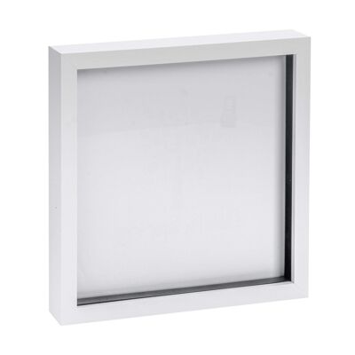 Cornice Foto Nicola Spring Box - 10x10" - Bianco