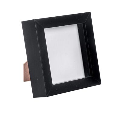 Cornice portafoto Nicola Spring Box - 4x4 - nera