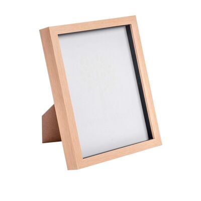 Nicola Spring Box-Fotorahmen – 8 x 10 – helles Holz